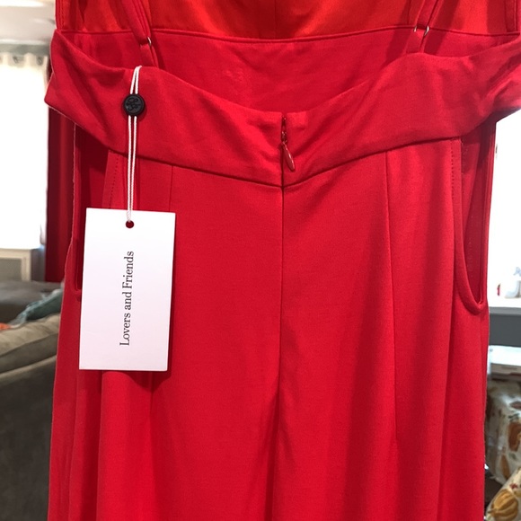 Lovers and Friends Cece Gown in Red - Picture 7 of 16